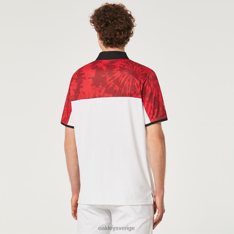 Oakley mtndye clrblk polo T8RX02358 järnröd