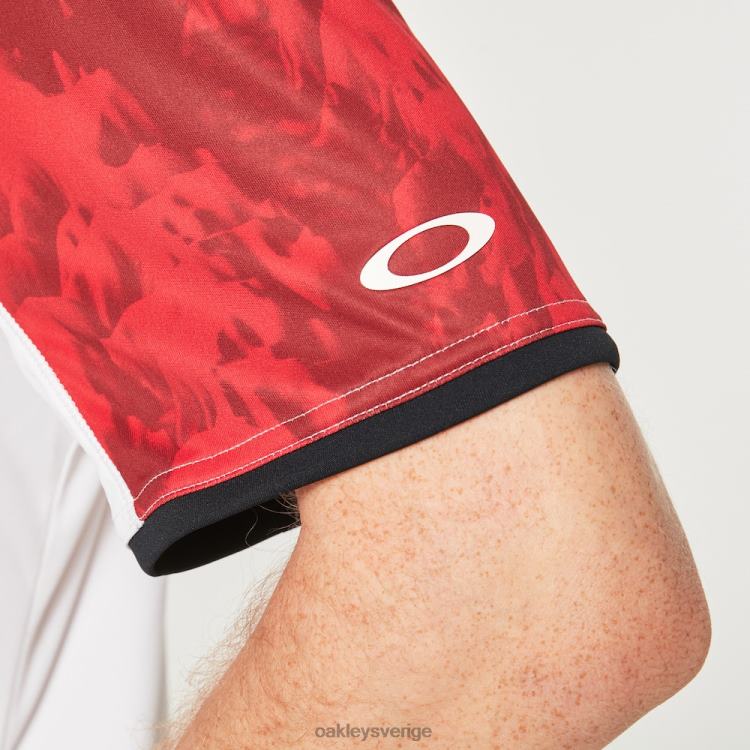 Oakley mtndye clrblk polo T8RX02358 järnröd