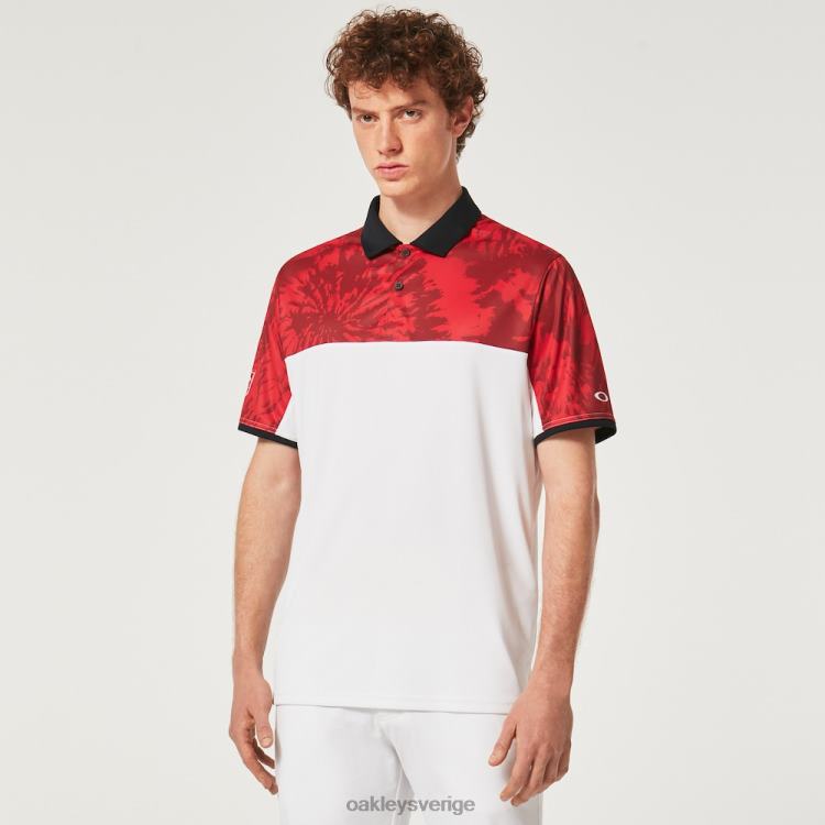 Oakley mtndye clrblk polo T8RX02358 järnröd