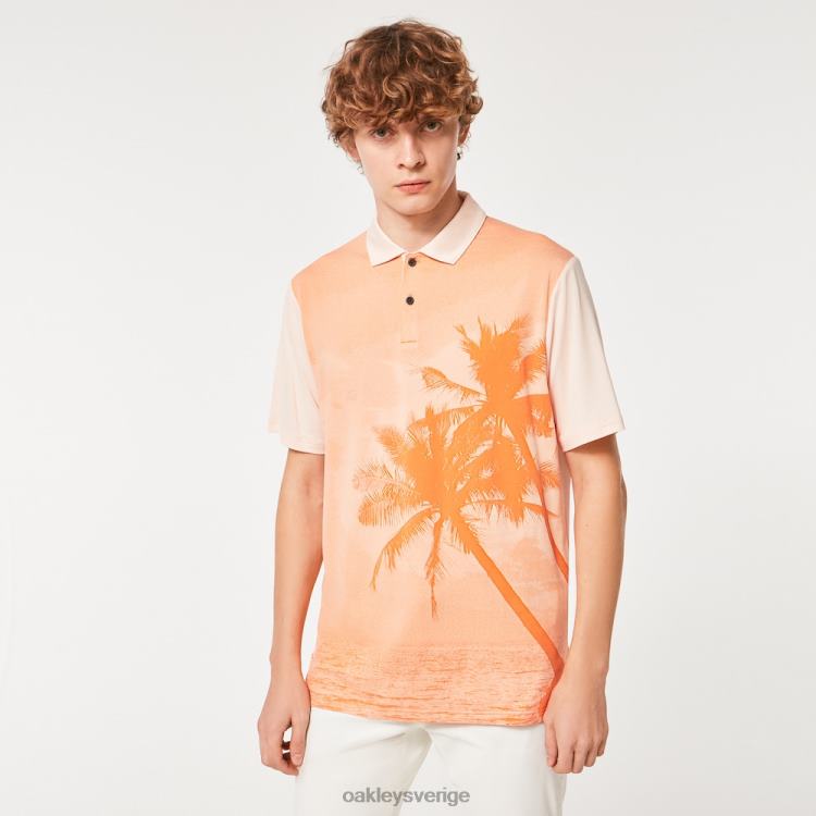 Oakley reducera polo T8RX02179 mjuk orange