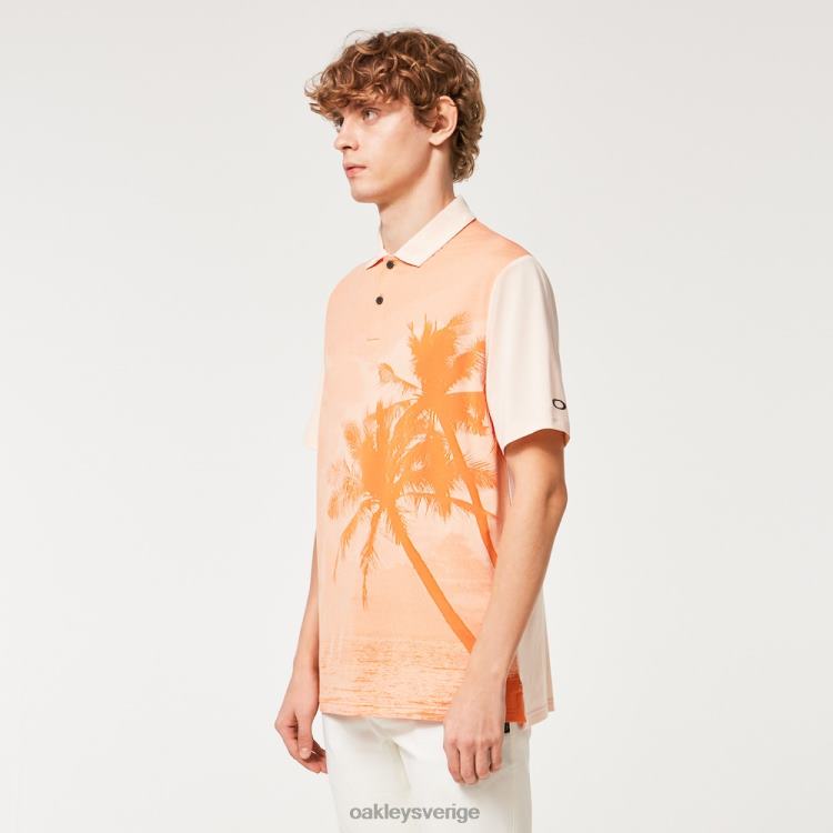 Oakley reducera polo T8RX02179 mjuk orange