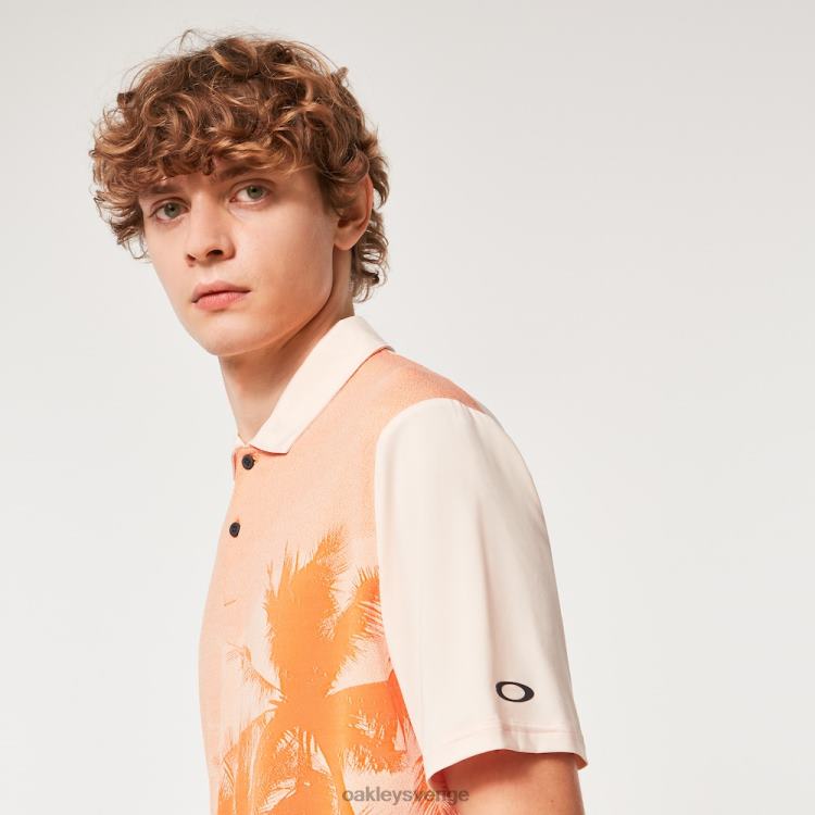 Oakley reducera polo T8RX02179 mjuk orange