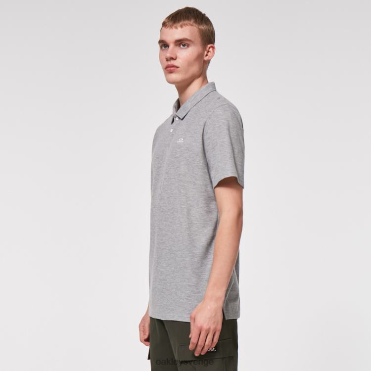 Oakley slappna av polo T8RX02432 ny granitljung