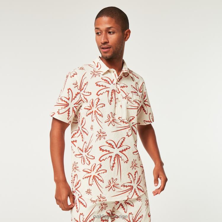 Oakley deco palms rc ss button down T8RX02593 tre linjer palmer arktiska