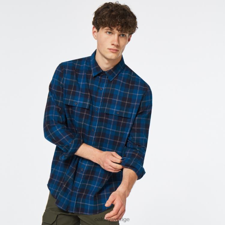 Oakley kabin knapp ner ls T8RX02510 blå ruta