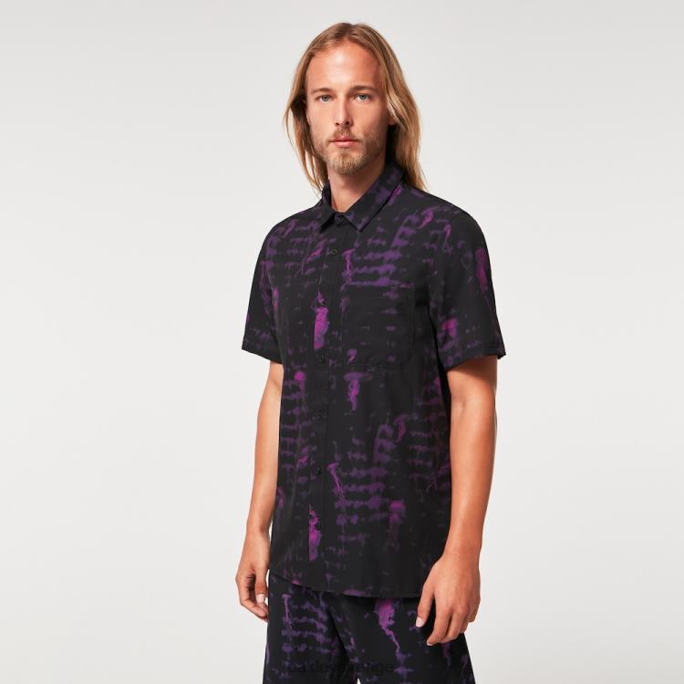 Oakley maneter rc ss knappen nere T8RX02592 svarta maneter