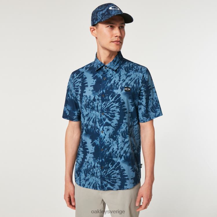 Oakley mtn färgämne vävt T8RX02359 blå fjällslipsfärg