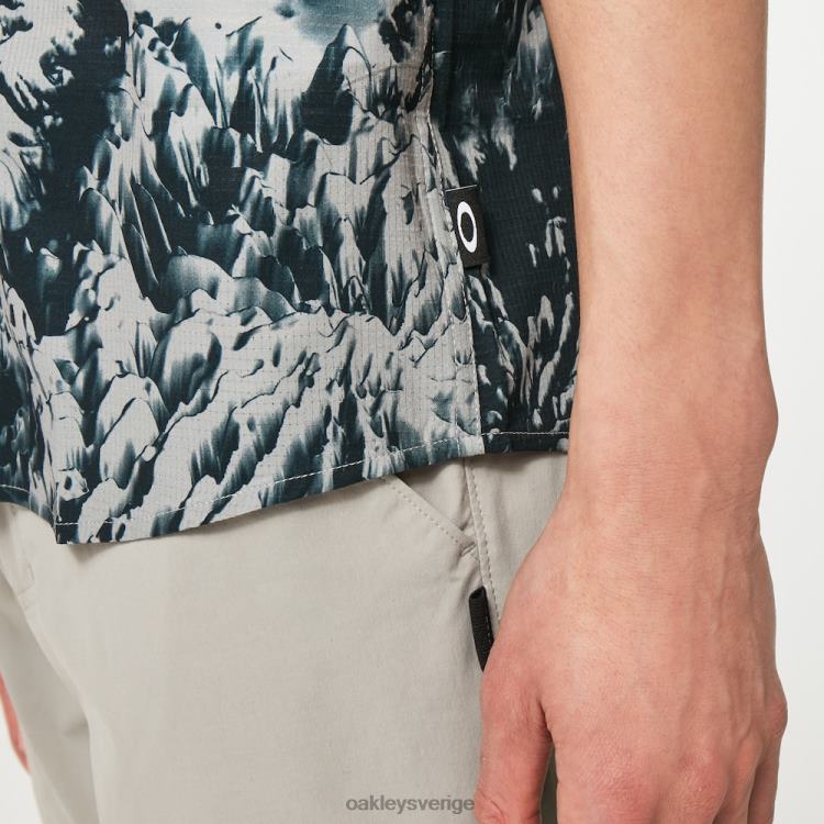 Oakley mtn färgämne vävt T8RX02360 svart fjällslipsfärg