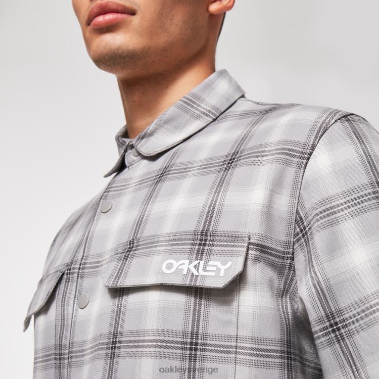 Oakley niseko tech flanell T8RX02464 grå ruta