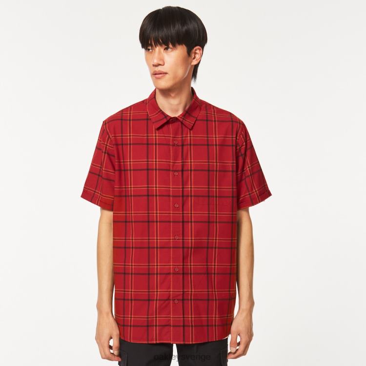 Oakley pacific knappen ner ss T8RX02536 järn röd ruta