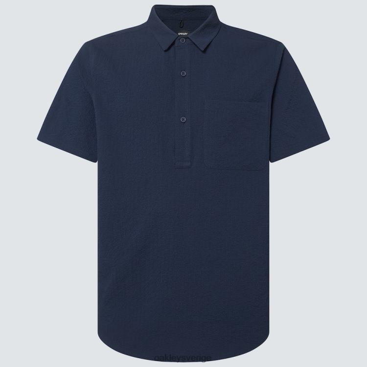 Oakley porto rc ss-knappen nere T8RX02618 famn