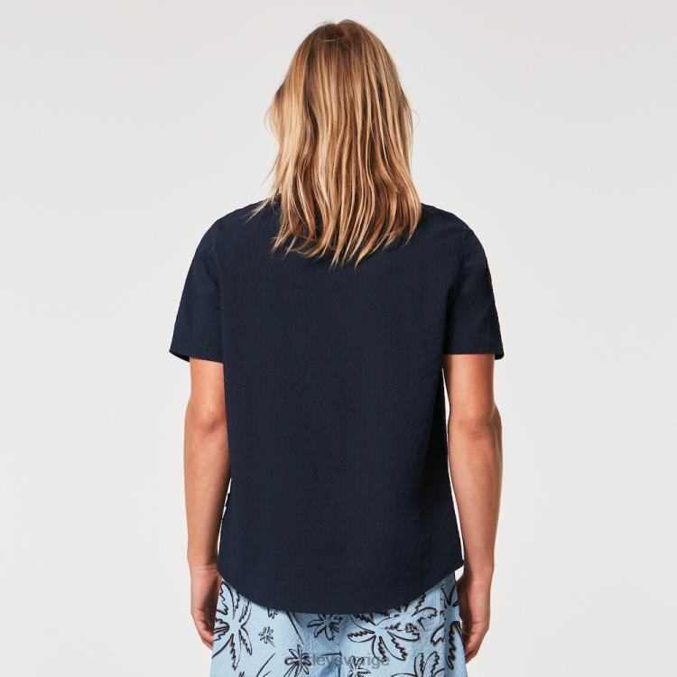 Oakley porto rc ss-knappen nere T8RX02618 famn