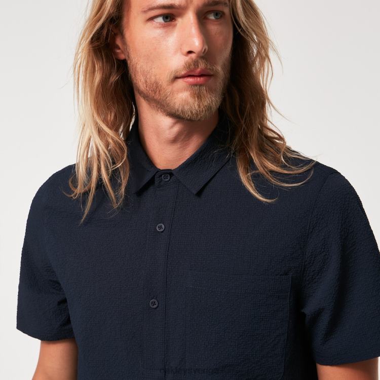 Oakley porto rc ss-knappen nere T8RX02618 famn