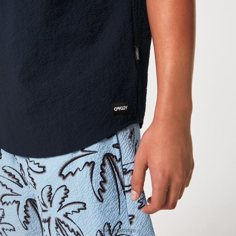 Oakley porto rc ss-knappen nere T8RX02618 famn