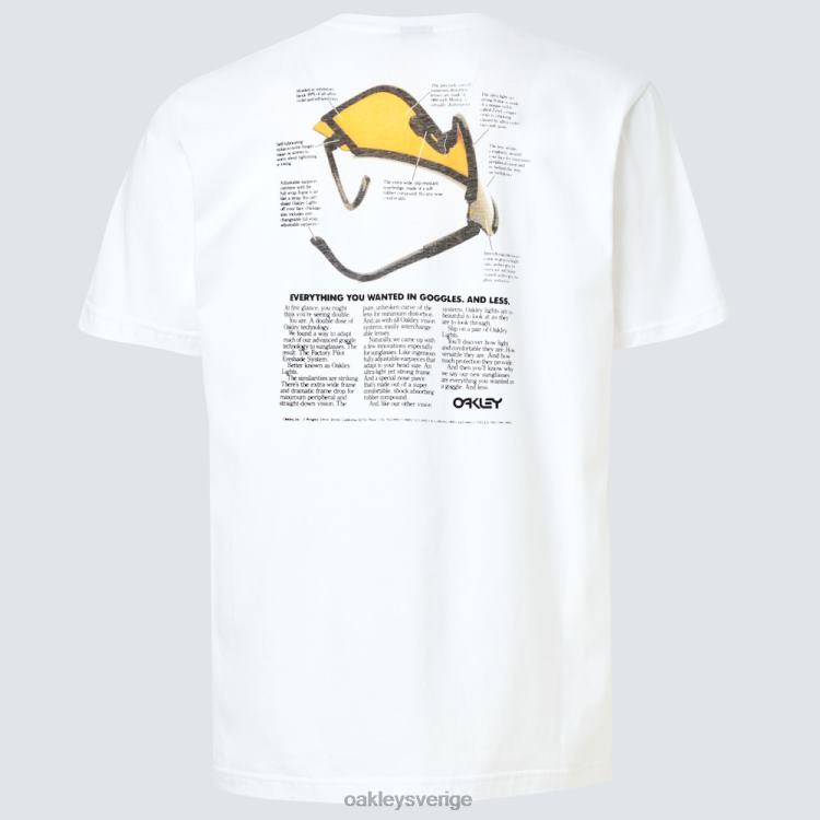 Oakley Heritage ögonskugga t-shirt T8RX02416 vit