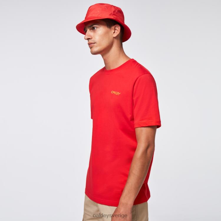 Oakley Heritage ögonskugga t-shirt T8RX02417 vallmoröd