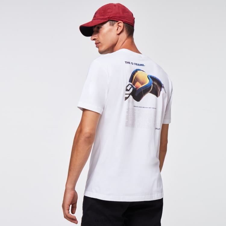 Oakley arv o ram t-shirt T8RX02418 vit