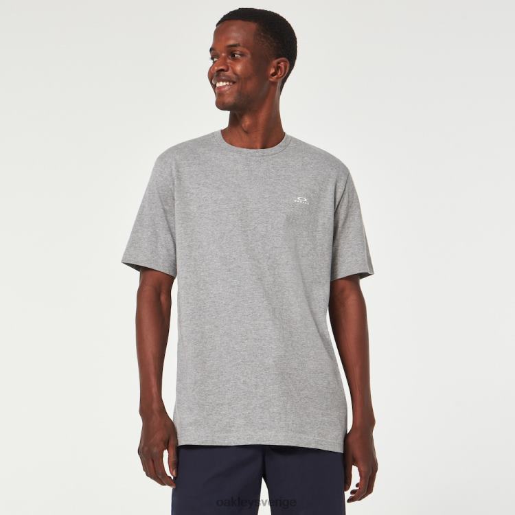 Oakley avslappnad kortärmad t-shirt T8RX02133 ny granitljung