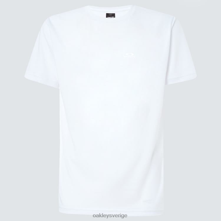 Oakley avslappnad kortärmad t-shirt T8RX02135 benvit