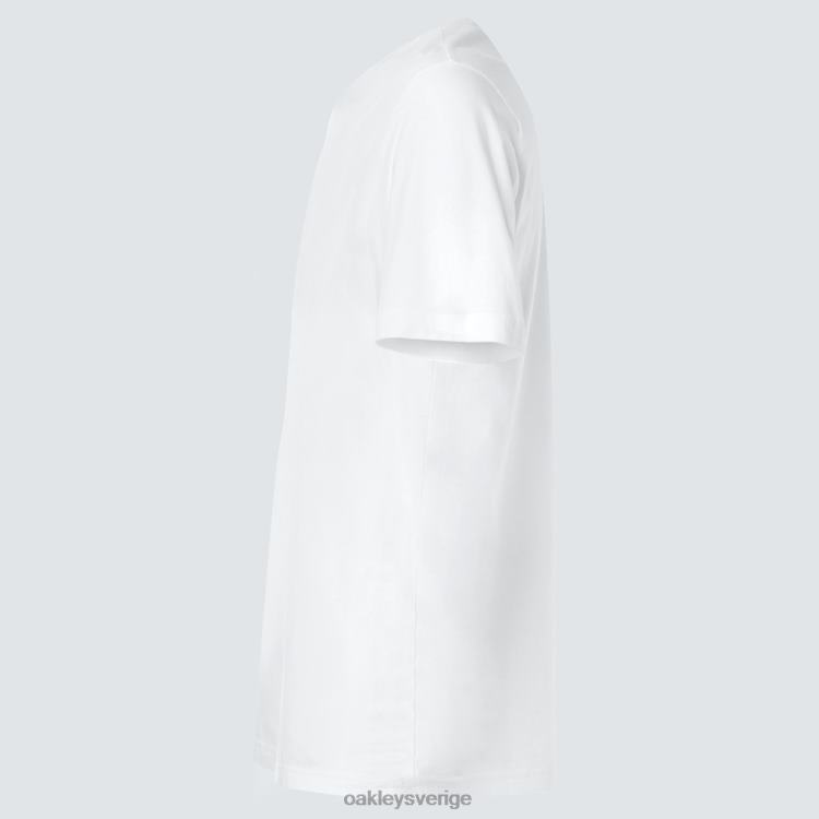 Oakley avslappnad kortärmad t-shirt T8RX02135 benvit