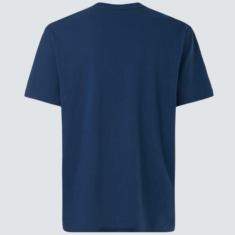 Oakley avslappnad kortärmad t-shirt T8RX02136 poseidon