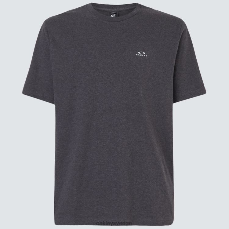 Oakley avslappnad kortärmad t-shirt T8RX02137 mörkgrå ljung