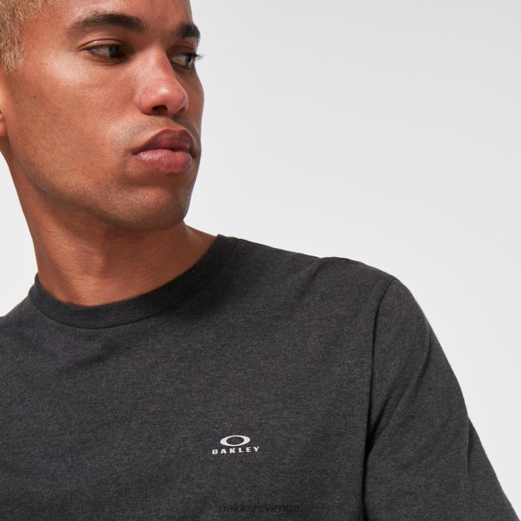 Oakley avslappnad kortärmad t-shirt T8RX02137 mörkgrå ljung