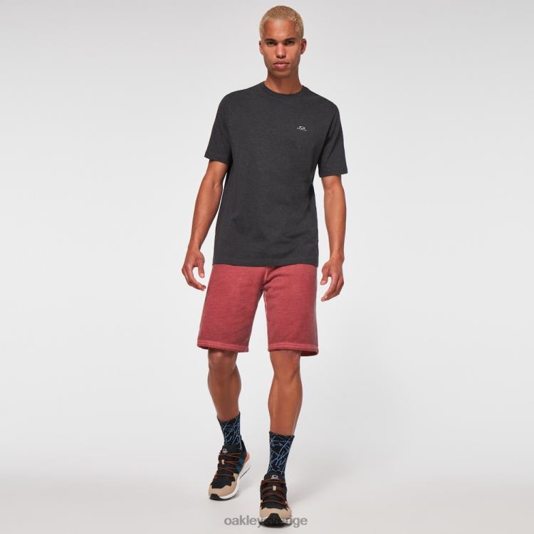 Oakley avslappnad kortärmad t-shirt T8RX02137 mörkgrå ljung