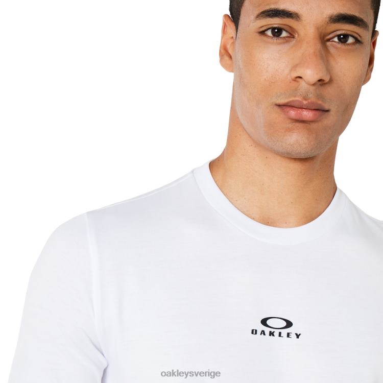 Oakley bark ny kort ärm T8RX02110 vit