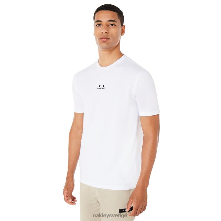 Oakley bark ny kort ärm T8RX02110 vit