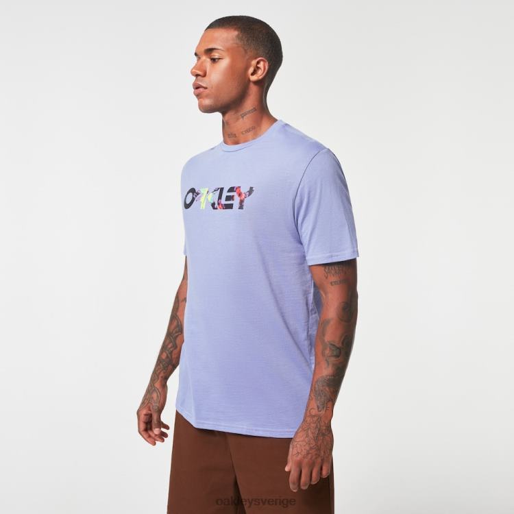 Oakley blommig splash b1b t-shirt T8RX02114 ny lila