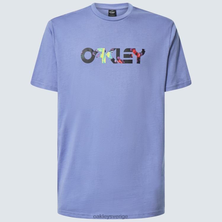Oakley blommig splash b1b t-shirt T8RX02114 ny lila