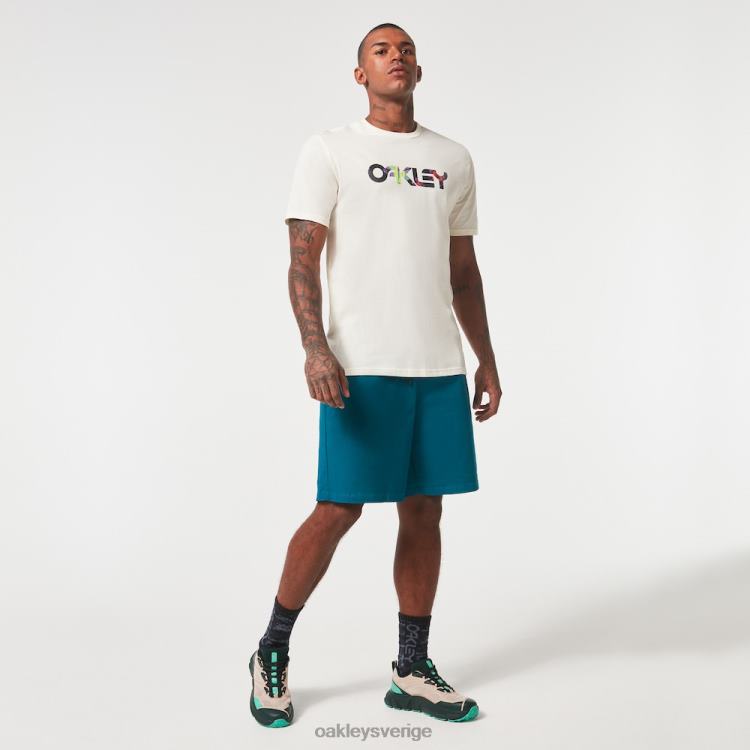 Oakley blommig splash b1b t-shirt T8RX02115 arktisk vit