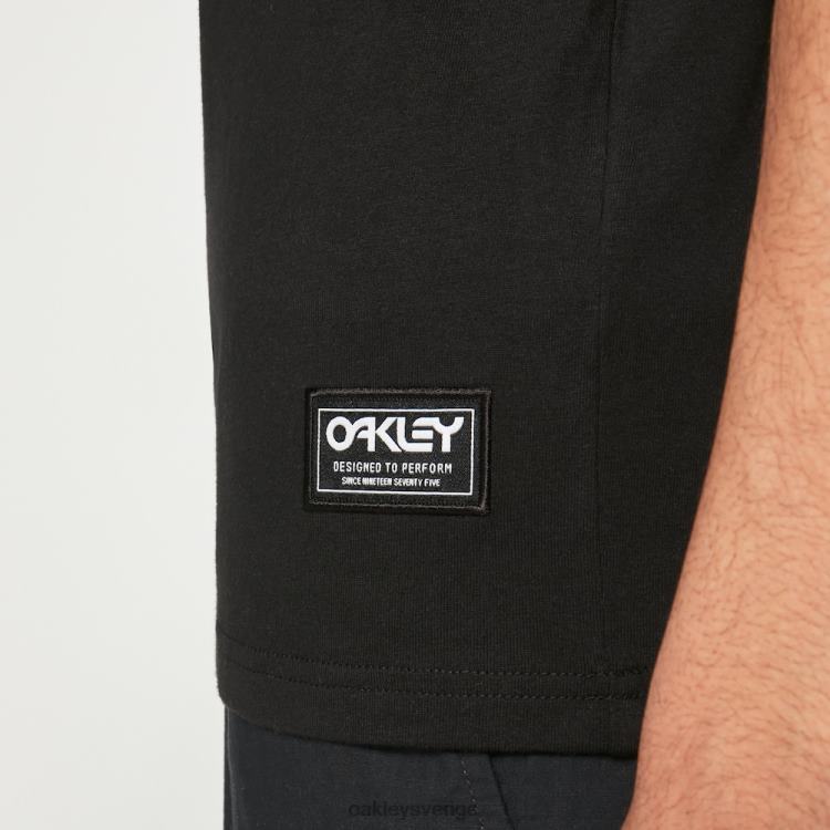Oakley bobby b1b patch t-shirt T8RX02589 mörkläggning