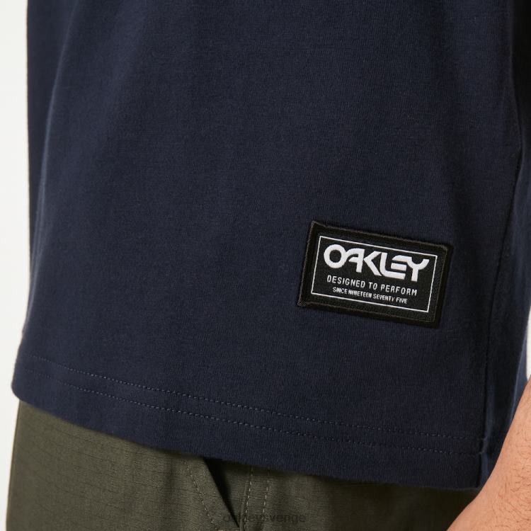 Oakley bobby b1b patch t-shirt T8RX02591 famn