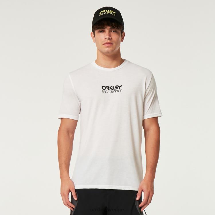 Oakley fabrik pilot ss tee T8RX02238 vit