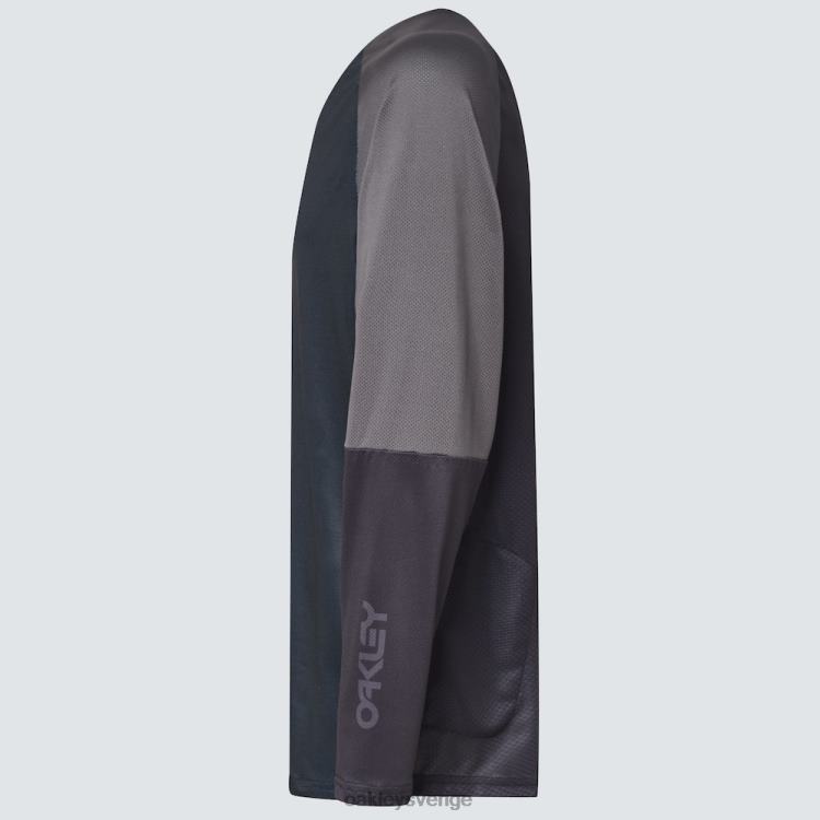 Oakley fabrikspilot mtb ls jersey ii T8RX02620 svart/smidt järn