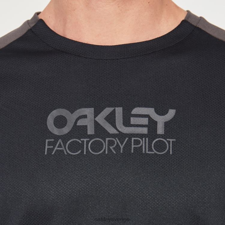 Oakley fabrikspilot mtb ls jersey ii T8RX02620 svart/smidt järn