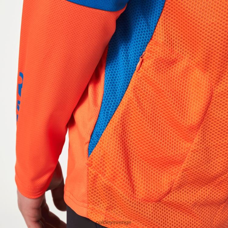 Oakley fabrikspilot mtb ls tröja T8RX02531 scarlet ibis