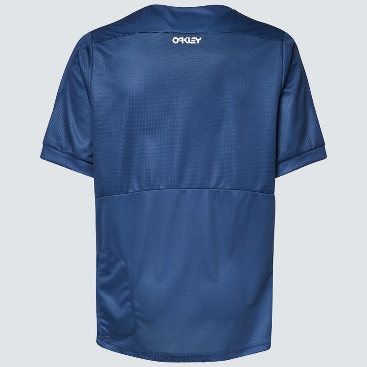 Oakley fabrikspilot mtb ss tröja T8RX02532 poseidon