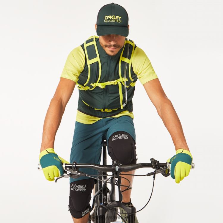 Oakley factory pilot lite mtb tröja T8RX02530 gul fluo