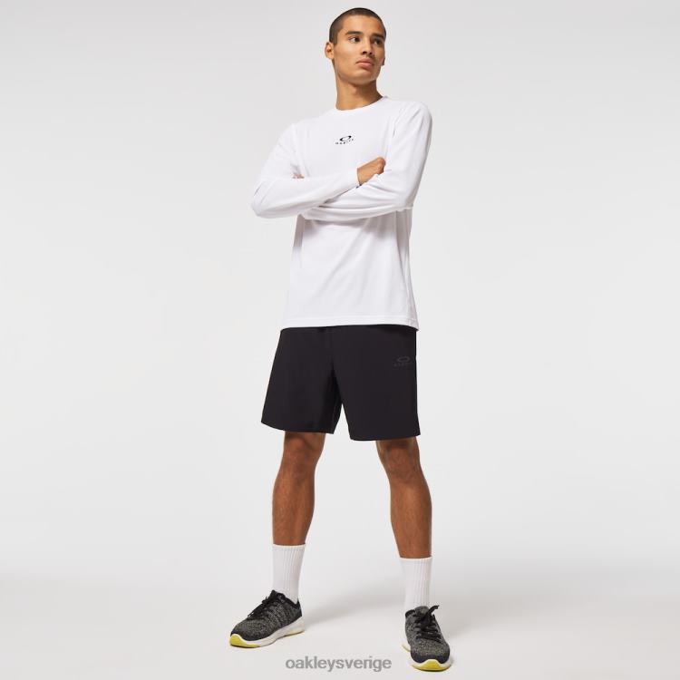 Oakley grundläggande träning långärmad t-shirt T8RX02409 vit