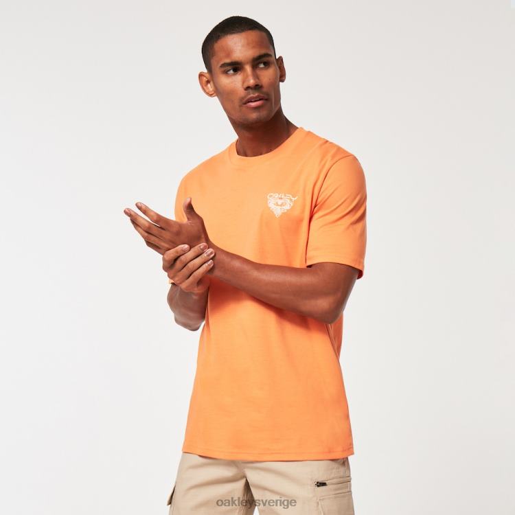 Oakley hårdladdning t-shirt T8RX02193 mjuk orange