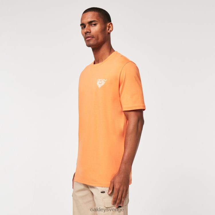 Oakley hårdladdning t-shirt T8RX02193 mjuk orange