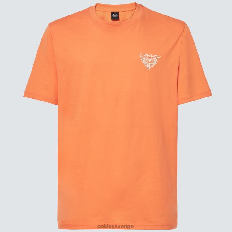 Oakley hårdladdning t-shirt T8RX02193 mjuk orange