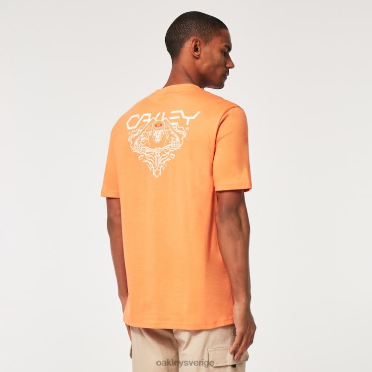Oakley hårdladdning t-shirt T8RX02193 mjuk orange