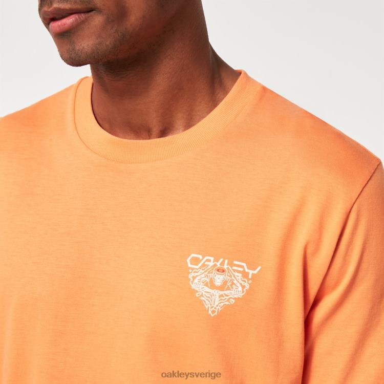 Oakley hårdladdning t-shirt T8RX02193 mjuk orange