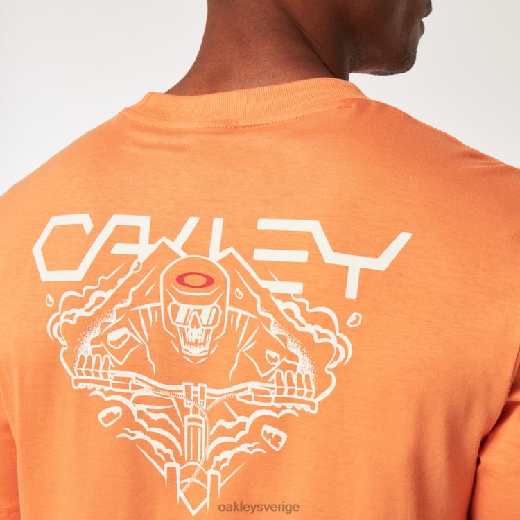 Oakley hårdladdning t-shirt T8RX02193 mjuk orange