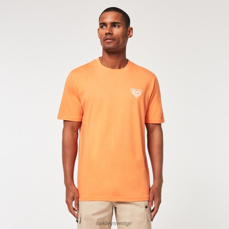 Oakley hårdladdning t-shirt T8RX02193 mjuk orange
