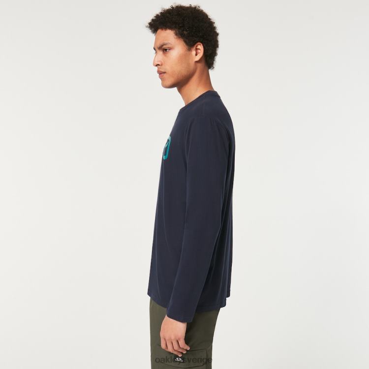 Oakley låst i b1b ls tee T8RX02371 famn